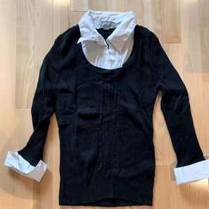 Beechers Brook sweater blouse 3/4 - Size XL